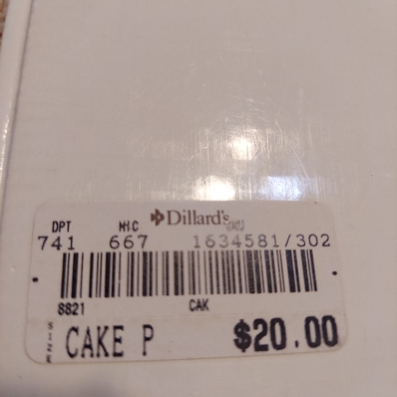 Vintage Cake Plate and Server Set Fruit and Flower Design Andrea by Sadek - Picture 12 of 14